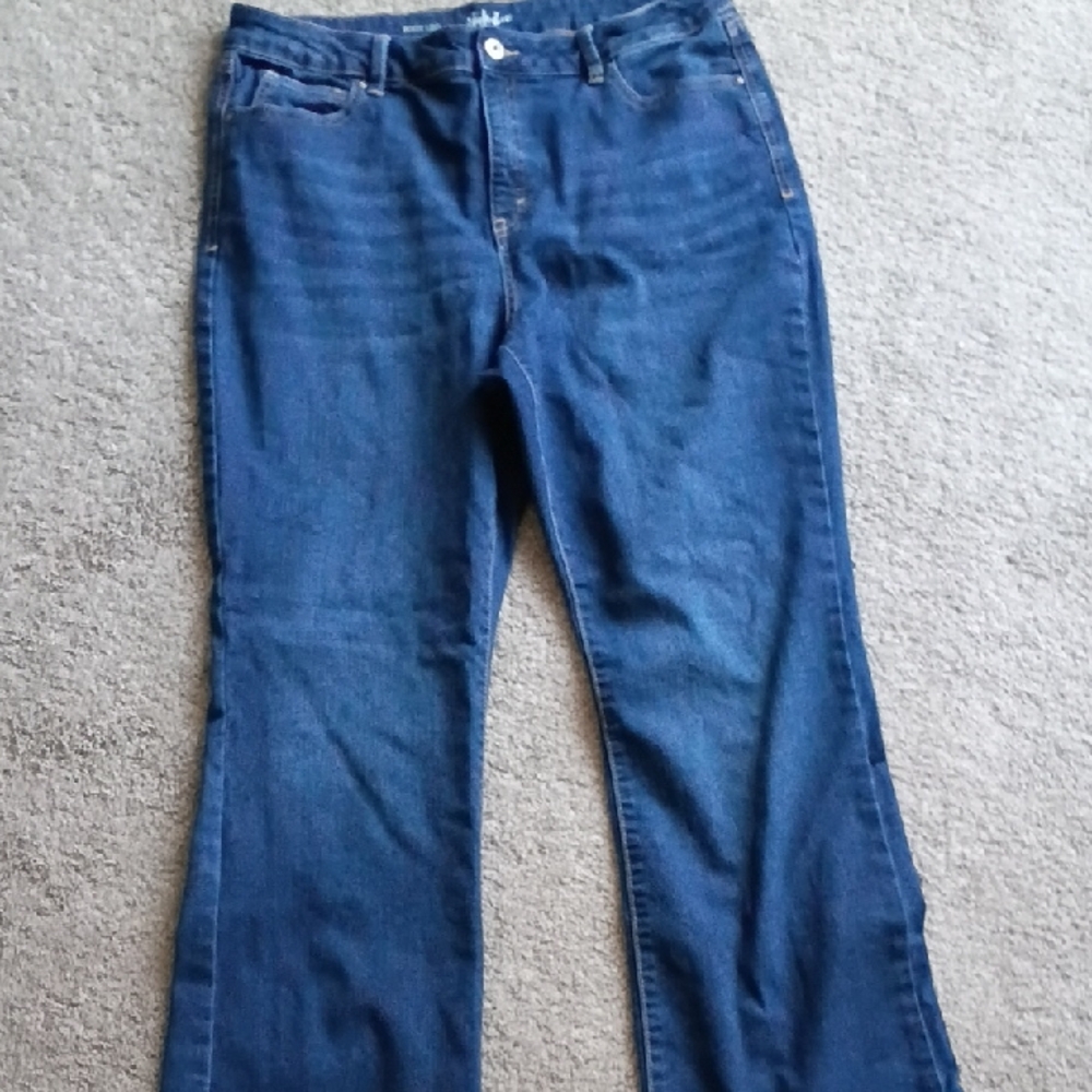 Style & Co. Dark Blue Flare Jeans